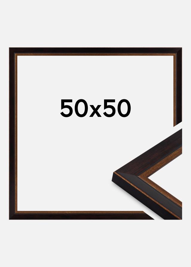 Cornice Artur Vetro acrilico Nero 50x50 cm