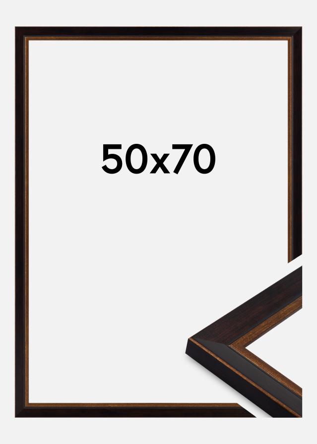 Cornice Artur Vetro acrilico Nero 50x70 cm