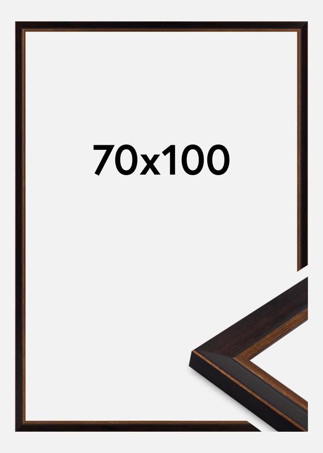 Cornice Artur Vetro acrilico Nero 70x100 cm