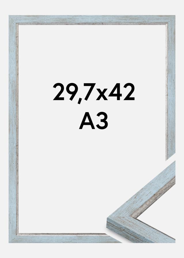 Cornice Whitby Vetro acrilico Blu 29,7x42 cm (A3)