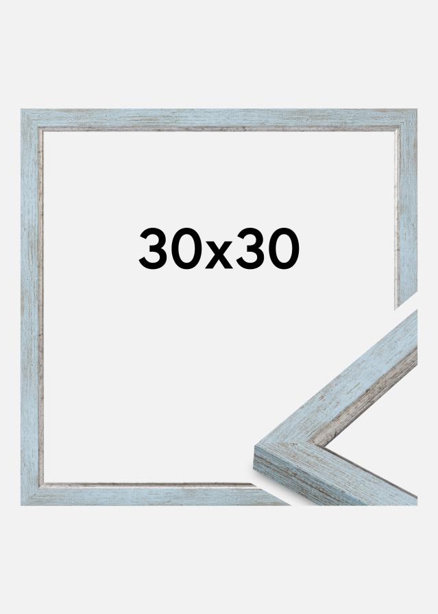 Cornice Whitby Vetro acrilico Blu 30x30 cm