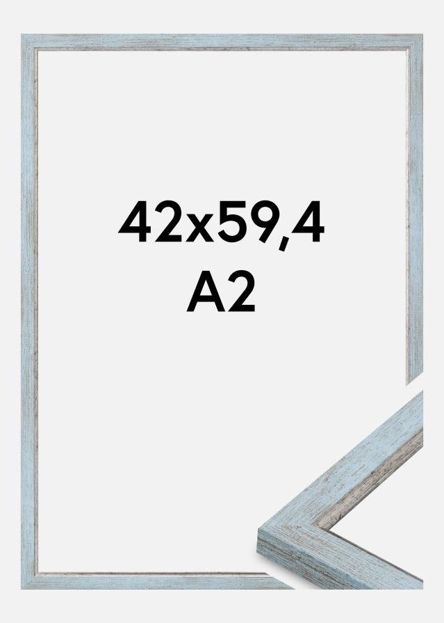 Cornice Whitby Vetro acrilico Blu 42x59,4 cm (A2)