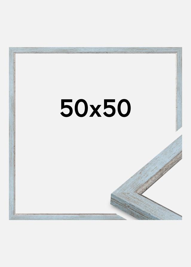 Cornice Whitby Vetro acrilico Blu 50x50 cm