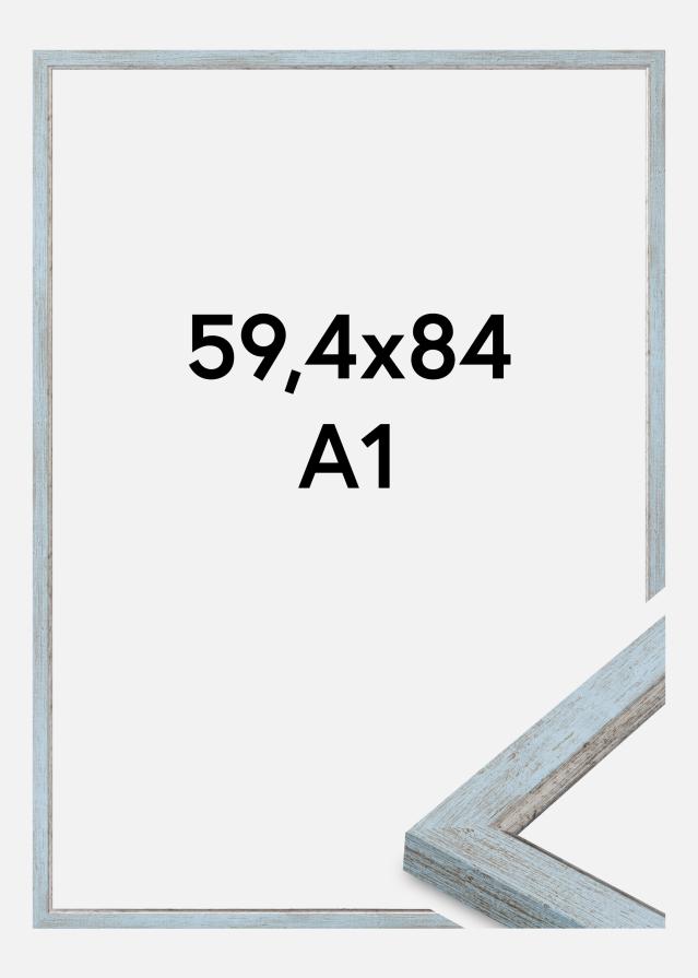 Cornice Whitby Vetro acrilico Blu 59,4x84,1 cm (A1)