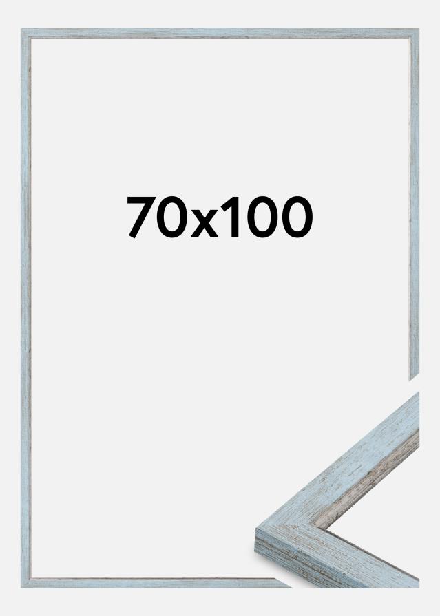 Cornice Whitby Vetro acrilico Blu 70x100 cm