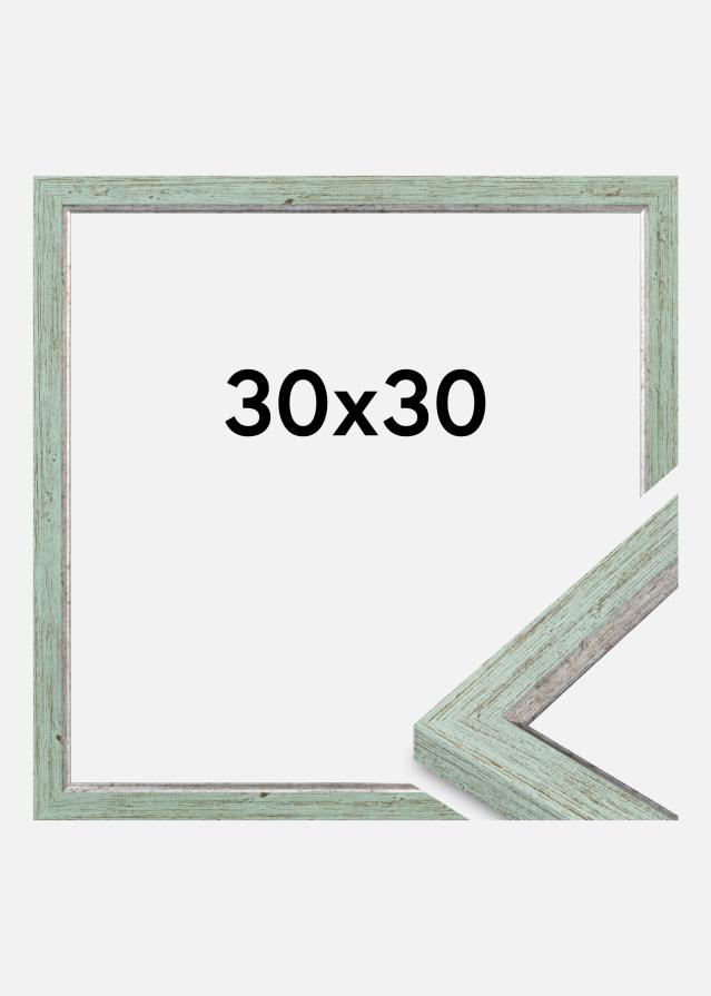 Cornice Whitby Vetro acrilico Verde 30x30 cm