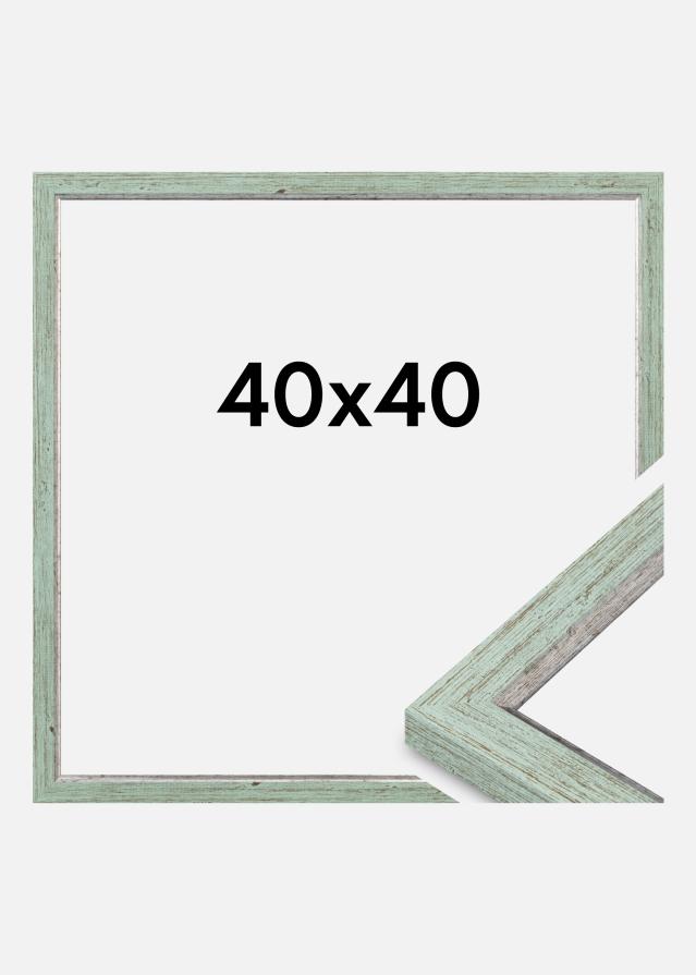 Cornice Whitby Vetro acrilico Verde 40x40 cm