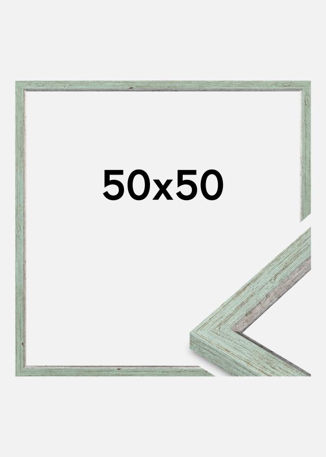 Cornice Whitby Vetro acrilico Verde 50x50 cm