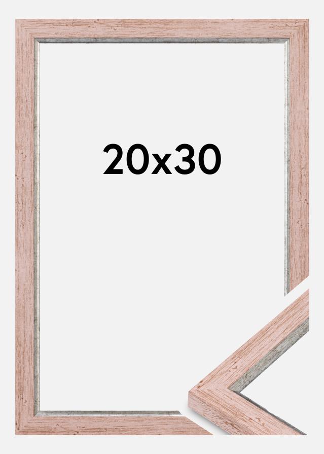 Cornice Whitby Vetro acrilico Rosso 20x30 cm