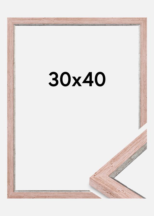 Cornice Whitby Vetro acrilico Rosso 30x40 cm