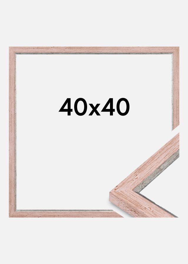 Cornice Whitby Vetro acrilico Rosso 40x40 cm