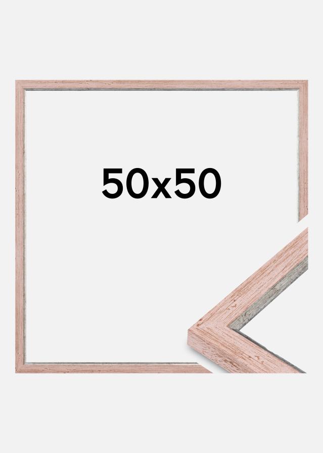 Cornice Whitby Vetro acrilico Rosso 50x50 cm