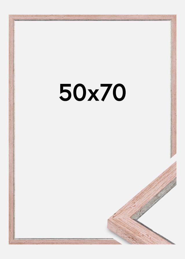 Cornice Whitby Vetro acrilico Rosso 50x70 cm