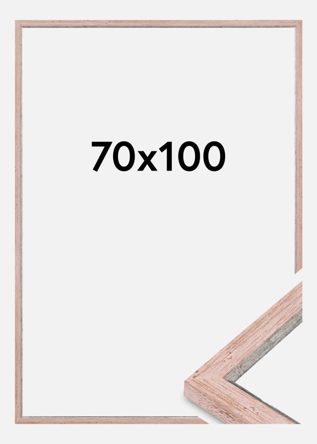 Cornice Whitby Vetro acrilico Rosso 70x100 cm