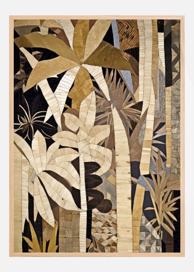 Bamboo Jungle Poster