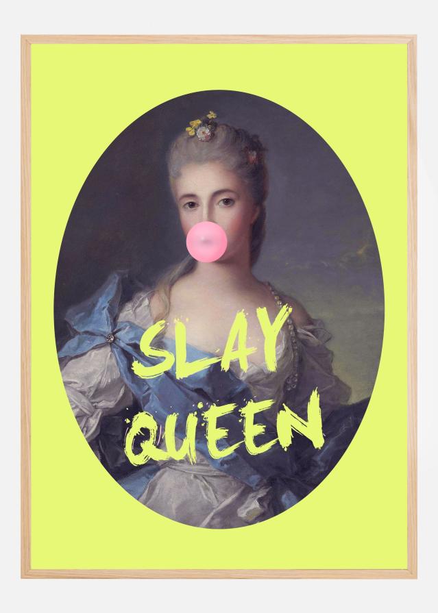 Slayqueenyellow Ratioiso Poster