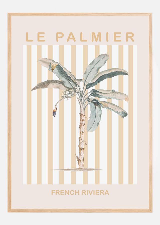 Riviera Plam Tree Poster