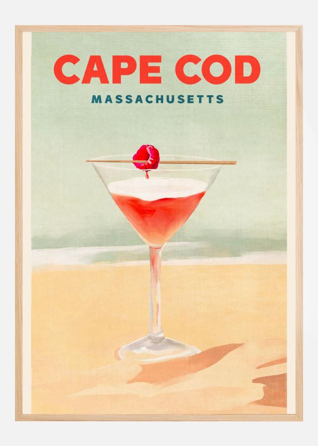 Cape Cod Cocktail Tall Poster Poster