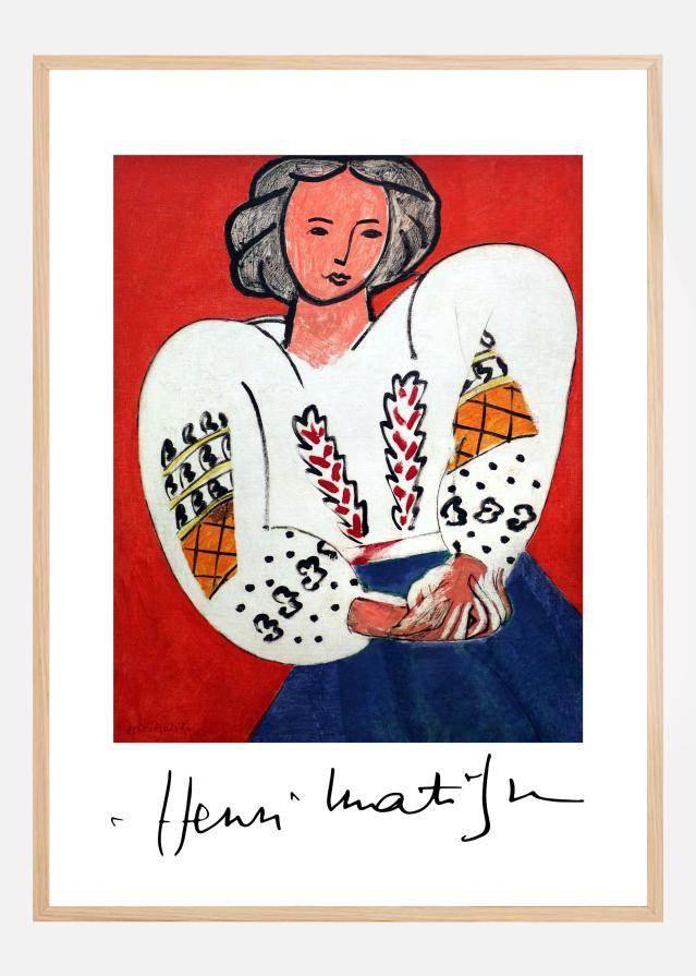 La Blouse Roumaine 1940 - Henri Matisse Poster