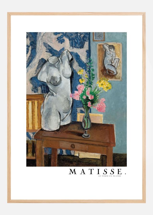 Le Torse En Platre II - Henri Matisse Poster