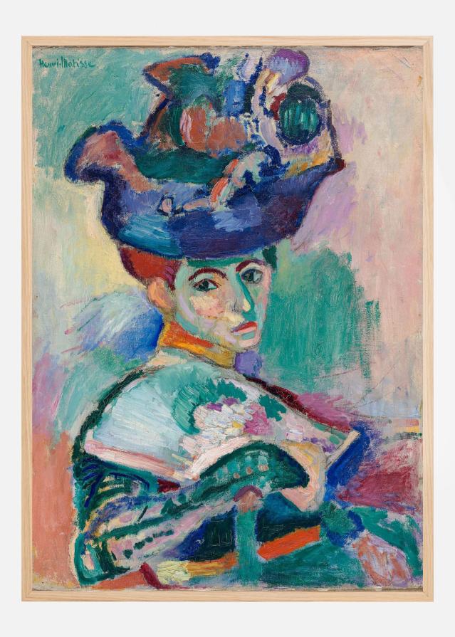 Woman With Hat - Henri Matisse Poster
