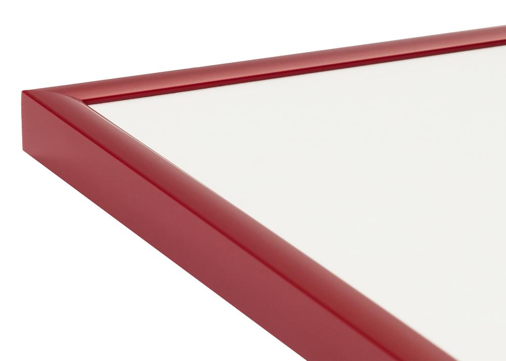 Cornice New Lifestyle Rosso 70x100 cm - passe-partout Bianco 50x85 cm