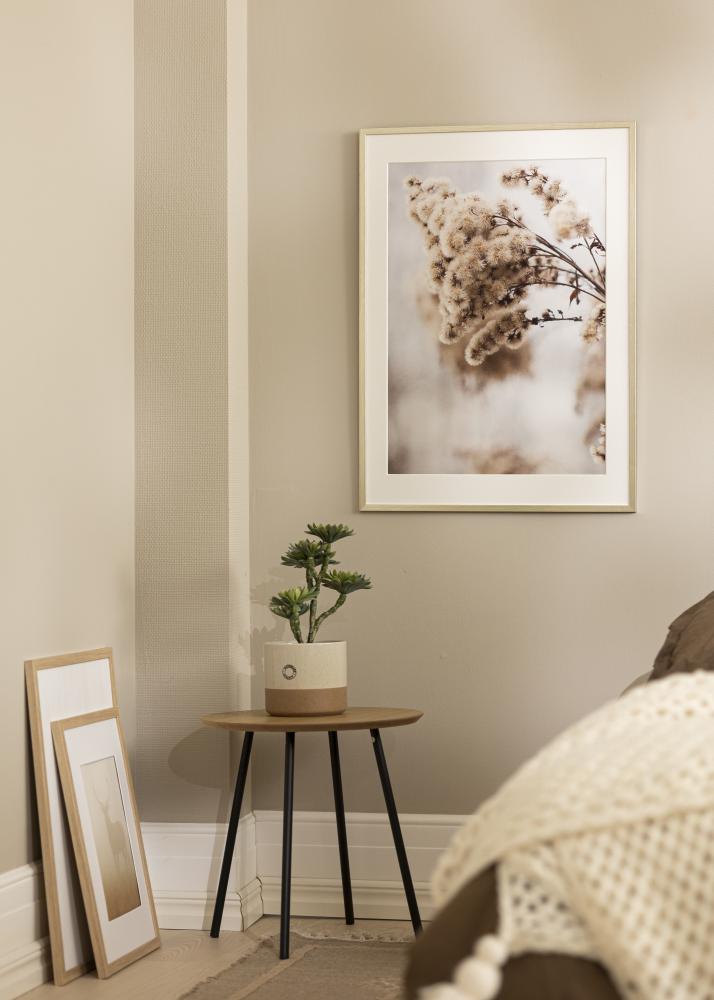 Cornice Edsbyn Argento 40x45 cm - passe-partout Bianco 11x13 inches