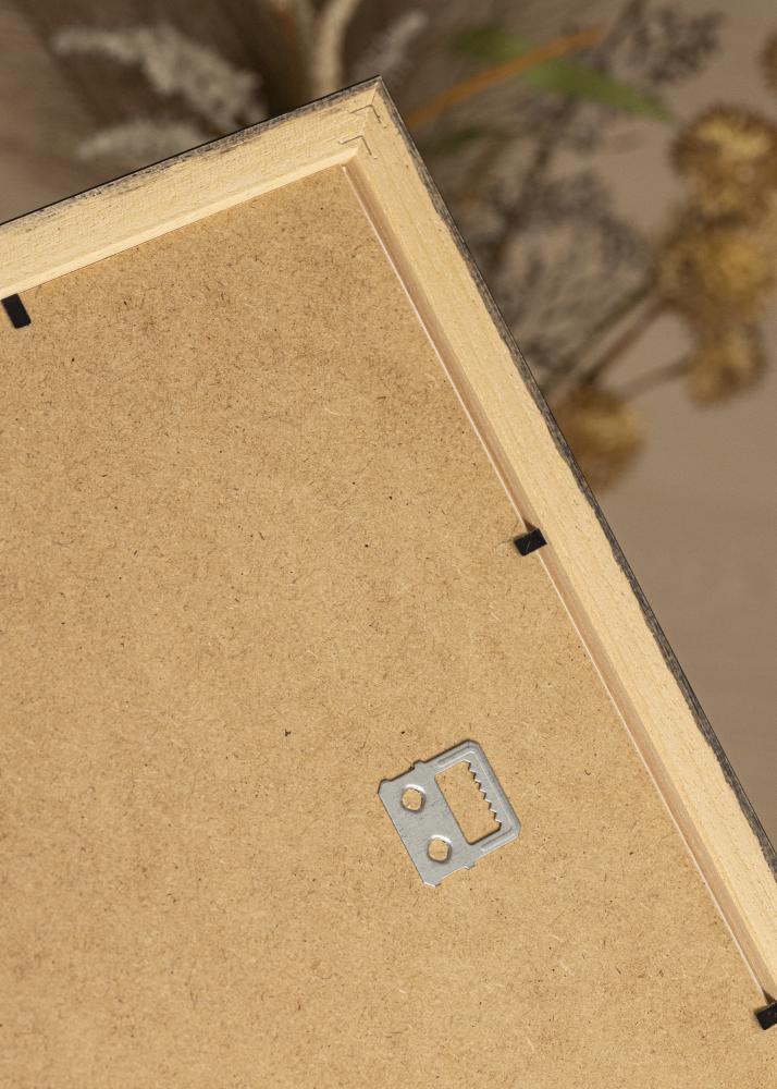 Cornice nero legna 65x75 cm - passe-partout Bianco 55x65 cm