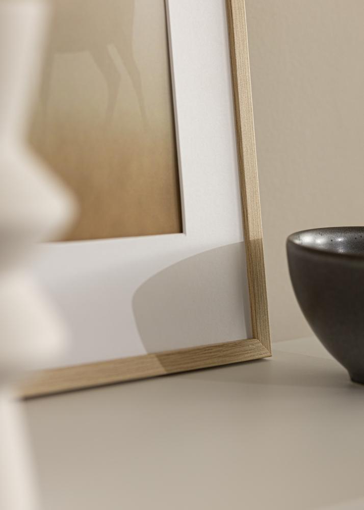 Cornice Valbo Vetro acrilico Rovere 29,7x42 cm (A3)