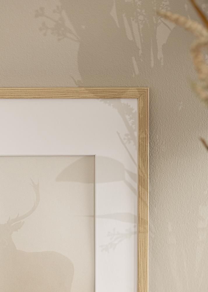 Cornice Valbo Vetro acrilico Rovere 29,7x42 cm (A3)