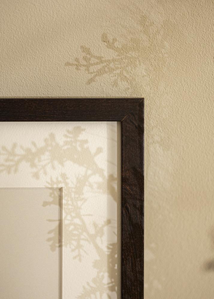 Cornice Selection Vetro acrilico Noce 55x55 cm