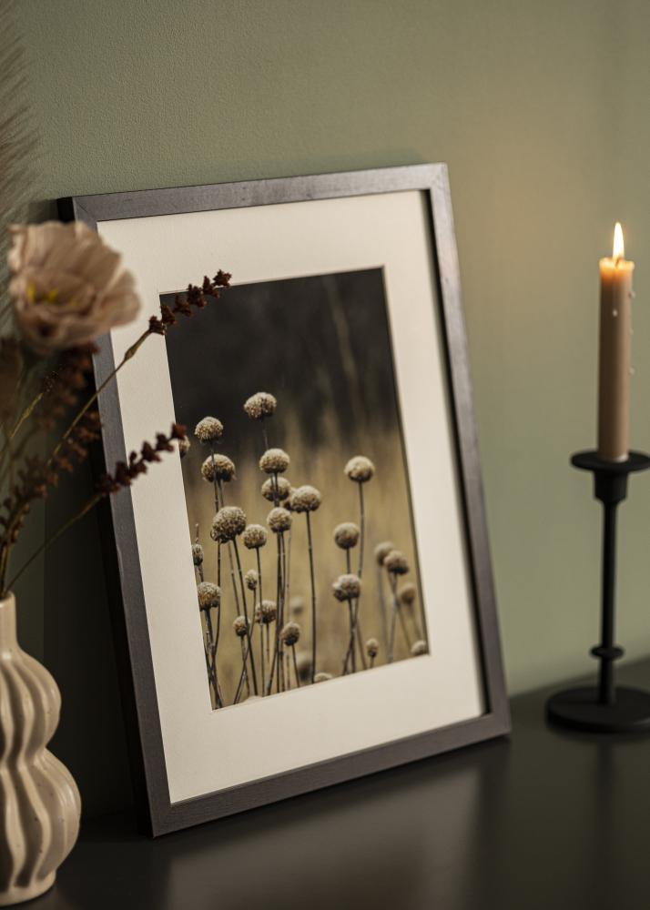 Cornice Selection Vetro acrilico Noce 55x55 cm