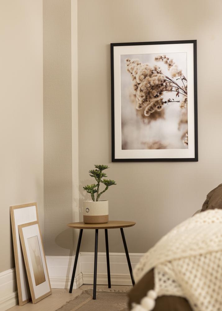 Cornice Stilren Nero 56x71 cm - passe-partout Bianco 46x61 cm