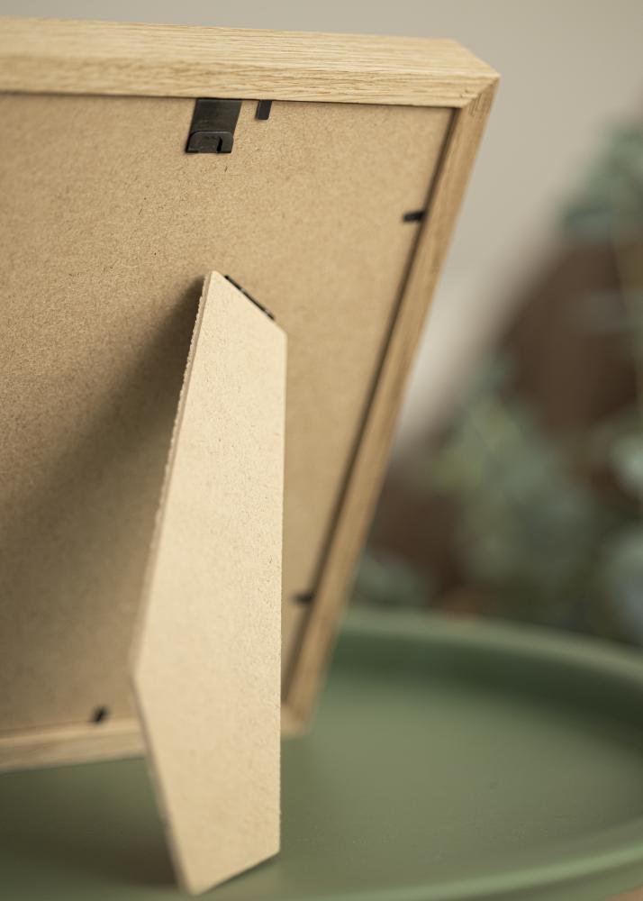 Cornice Amanda Scatola Vetro acrilico Rovere 21x30 cm