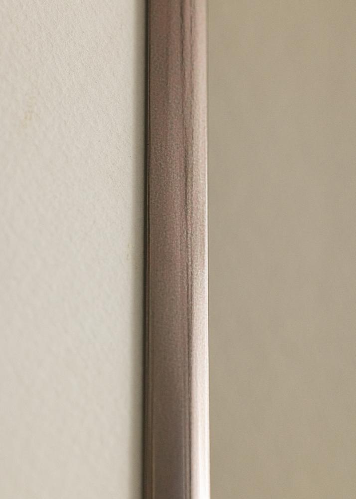 Cornice New Lifestyle Acciaio 10x18 cm - passe-partout Bianco 8x10 cm