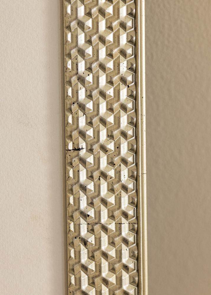 Cornice Grace Argento 30x40 cm - passe-partout Bianco 22x32 cm