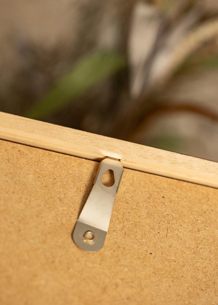 Cornice Ares Teak 28x35 cm - passe-partout Bianco 7x10 inches