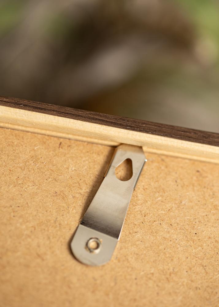 Cornice Ares Noce 30x30 cm - passe-partout Bianco 20x20 cm