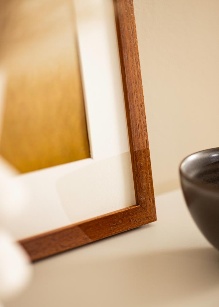 Cornice Hermes Libro 30x40 cm - passe-partout Bianco 20x28 cm