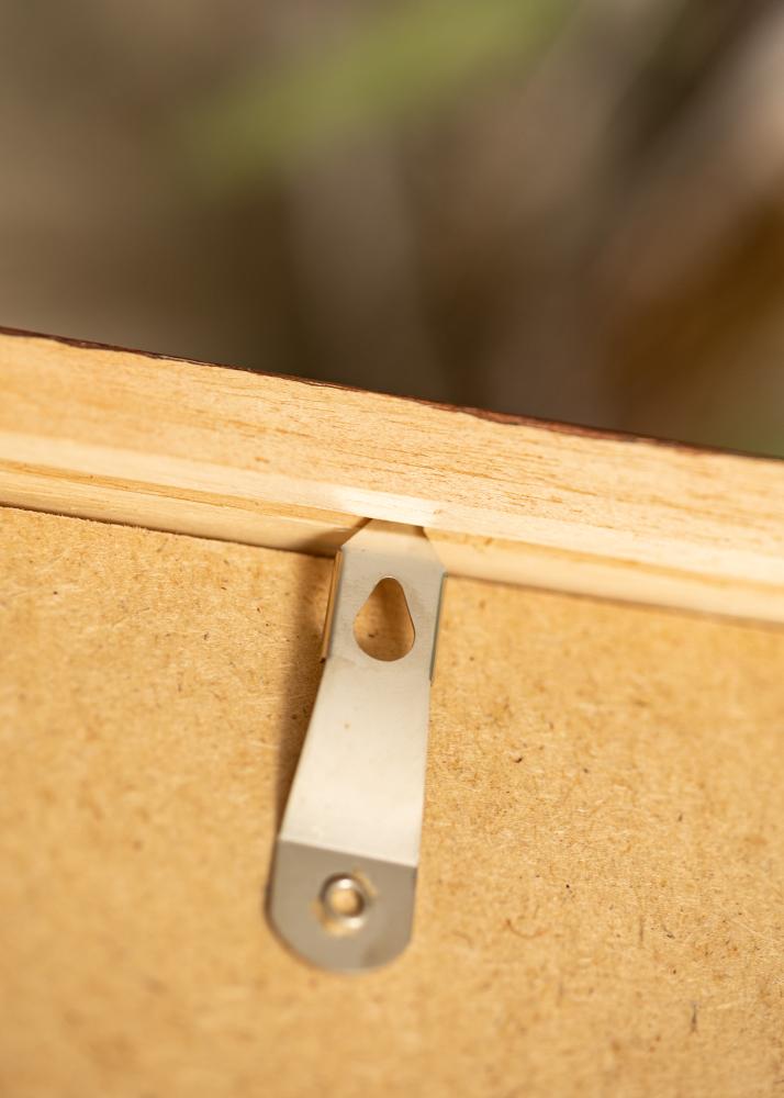 Cornice Hermes Ciliegia 42x59,4 cm - passe-partout Bianco 25x38 cm