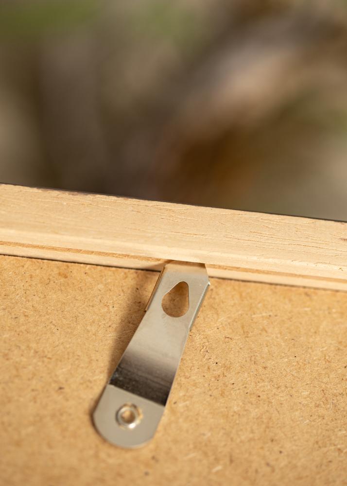 Cornice Hermes Grigio 60x60 cm - passe-partout Bianco 50x50 cm