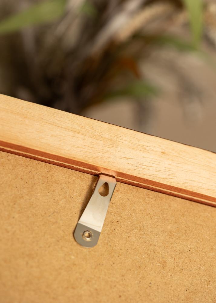 Cornice Juno Ciliegia 28x35 cm - passe-partout Bianco 20x25 cm