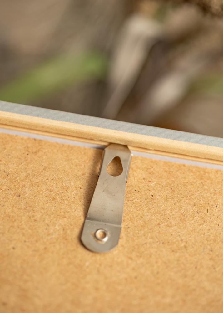 Cornice Ares Argento 50x50 cm - passe-partout Bianco 39x39 cm