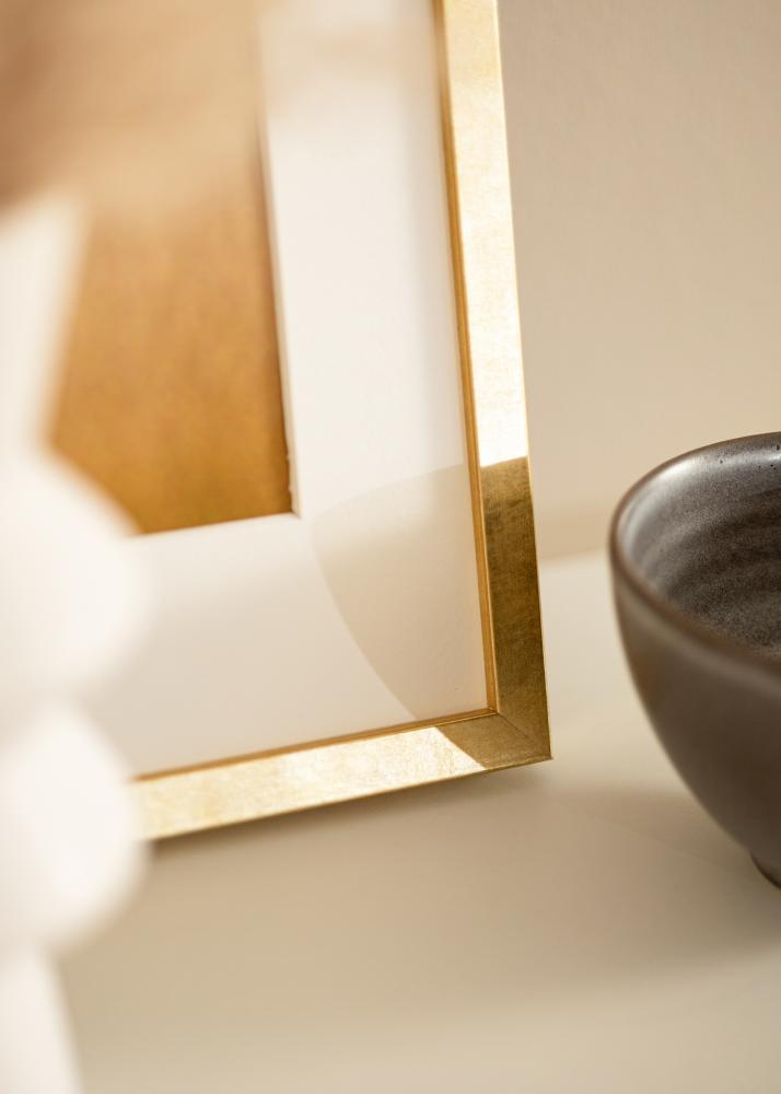 Cornice Ares Oro 50x60 cm - passe-partout Bianco 16x20 inches