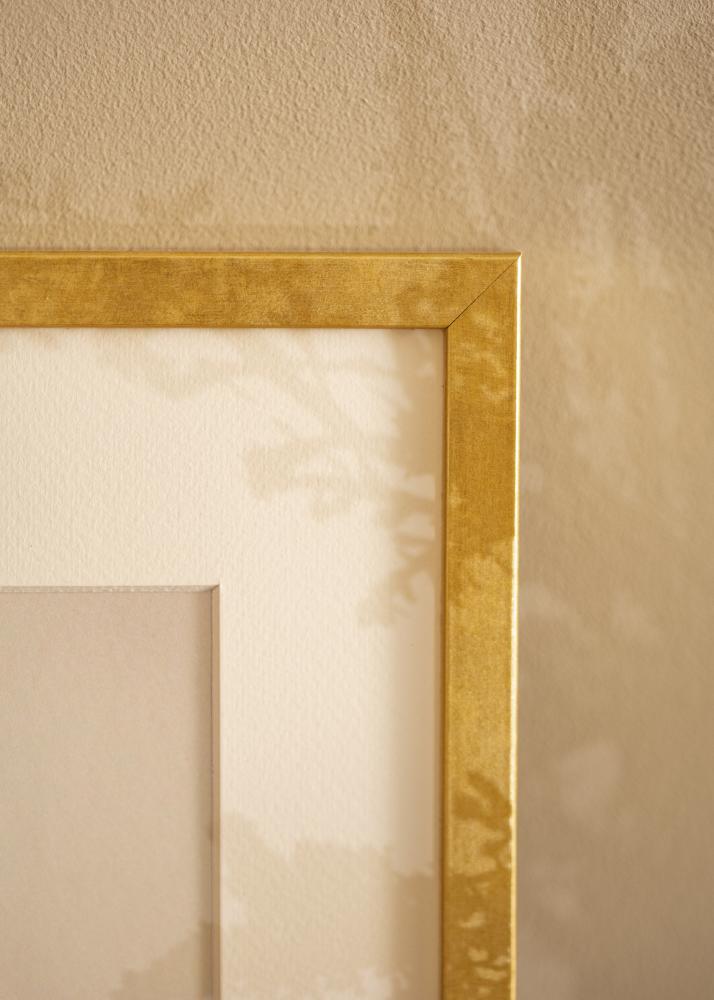 Cornice Ares Oro 50x60 cm - passe-partout Bianco 16x20 inches