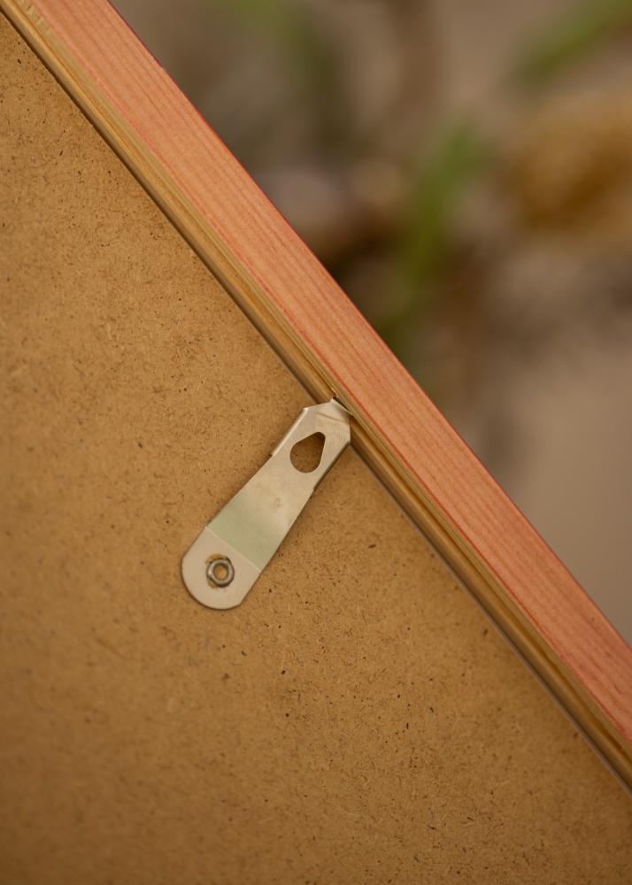 Cornice Diana Rosso 45x60 cm - passe-partout Bianco 35x50 cm