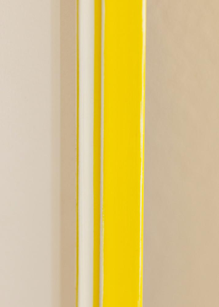 Cornice Diana Giallo 50x60 cm - passe-partout Bianco 15x20 inches