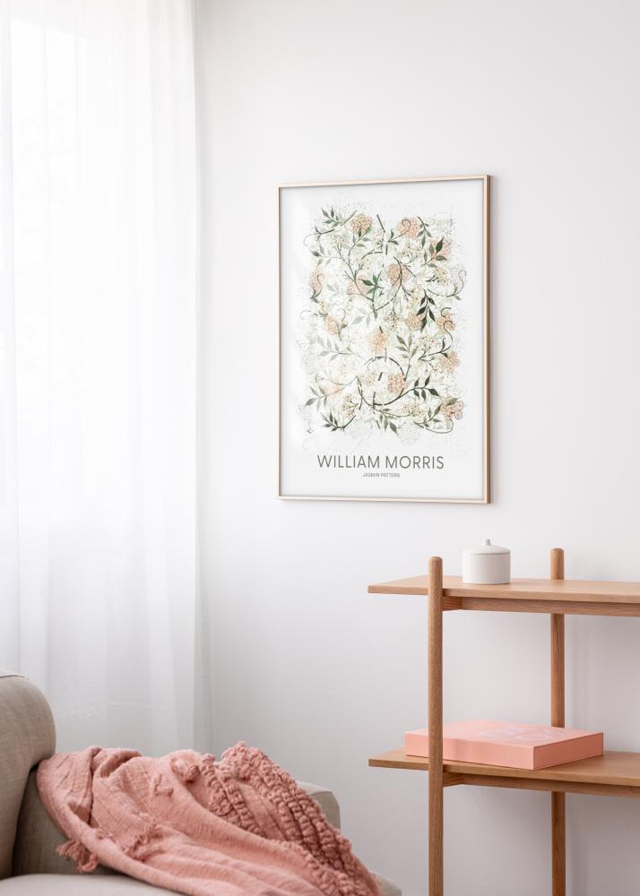 Cornice Alluminio Ottone 30x40 cm - passe-partout Bianco 21x29,7 cm