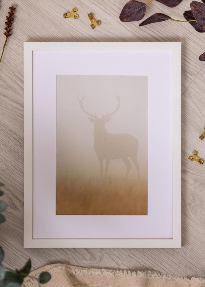 Cornice Brooke Acrilico Bianco 21x29,7 cm (A4)