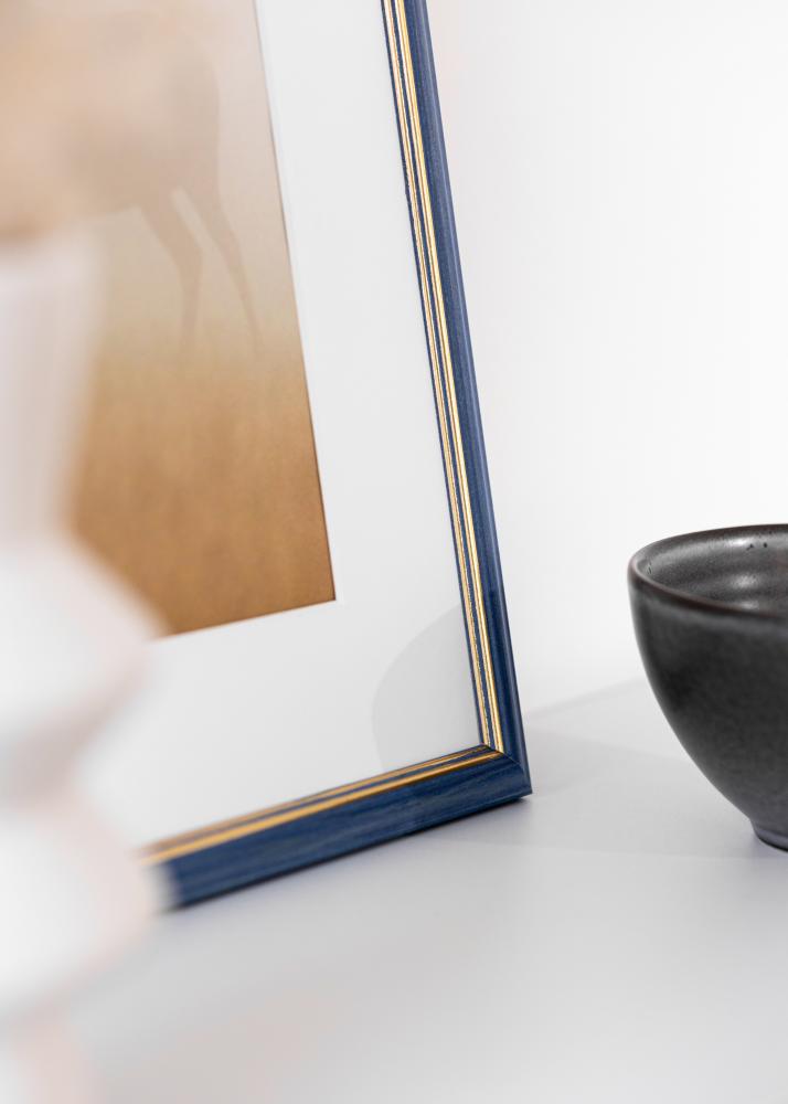 Cornice Claudia Vetro Acrilico Blu 42x59,4 cm (A2)